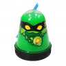 Слайм (лизун) "Slime Ninja", светится в темноте, зеленый, 130 г, ВОЛШЕБНЫЙ МИР, S130-18 по низкой цене оптом Краснодар, Москва, Уфа, Казань, Барнаул, Владивосток, Хабаровск, Сахалин, Красноярск, Екатеренбург, 
