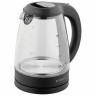 Чайник SCARLETT SC-EK27G67, 1,8 л, 2000 Вт, закрытый нагревательный элемент, стекло, черный по низкой цене оптом Краснодар, Москва, Уфа, Казань, Барнаул, Владивосток, Хабаровск, Сахалин, Красноярск, Екатеренбург, 