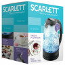 Чайник SCARLETT SC-EK27G67, 1,8 л, 2000 Вт, закрытый нагревательный элемент, стекло, черный по низкой цене оптом Краснодар, Москва, Уфа, Казань, Барнаул, Владивосток, Хабаровск, Сахалин, Красноярск, Екатеренбург, 
