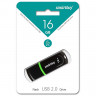 Флеш-диск 16 GB, SMARTBUY Paean, USB 2.0, черный, SB16GBPN-K по низкой цене оптом Краснодар, Москва, Уфа, Казань, Барнаул, Владивосток, Хабаровск, Сахалин, Красноярск, Екатеренбург, 
