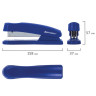 Степлер №24/6, 26/6 BRAUBERG "Standard+", до 30 листов, полнозагрузочный, синий, 228607 по низкой цене оптом 