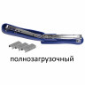 Степлер №24/6, 26/6 BRAUBERG "Standard+", до 30 листов, полнозагрузочный, синий, 228607 по низкой цене оптом 