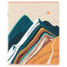 Тетради КОМПЛЕКТ 5 шт. А5, 48 л., BRAUBERG, скоба, клетка, SoftTouch, фольга, "Mountains", 404400 по низкой цене оптом 