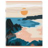 Тетради КОМПЛЕКТ 5 шт. А5, 48 л., BRAUBERG, скоба, клетка, SoftTouch, фольга, "Mountains", 404400 по низкой цене оптом 