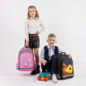 Рюкзак ПИФАГОР SCHOOL для начальной школы, "Fire goal", 38x28х14 см, 270658 по низкой цене оптом 