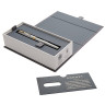 Ручка-роллер PARKER "Sonnet Core Steel GT", корпус серебристый, позолоченные детали, черная, 1931506 по низкой цене оптом Краснодар, Москва, Уфа, Казань, Барнаул, Владивосток, Хабаровск, Сахалин, Красноярск, Екатеренбург, 
