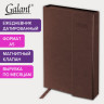 Ежедневник датированный 2026 А5 148х218мм GALANT Magnetic, под кожу, клапан, коричневый, 117484 по низкой цене оптом 