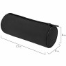 Пенал-тубус BRAUBERG, с эффектом Soft Touch, мягкий, Pure black, 272302 по низкой цене оптом 