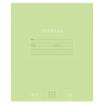 Тетрадь 24 л., HATBER-ECO клетка, офсет №2 ЭКОНОМ, обложка картон, PUREcolour (микс в спайке), 092112, 24Т5C1 по низкой цене оптом 