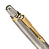 Ручка шариковая PARKER "Jotter SE Russia GT", корпус серебристый, сталь, позолоченные детали, синяя, 2126175 по низкой цене оптом 