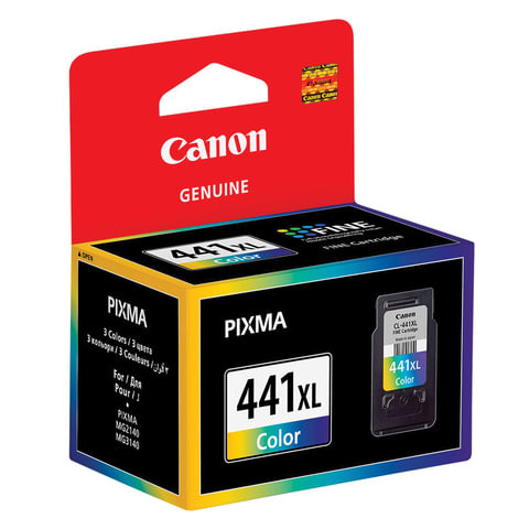 Картридж струйный CANON (CL-441XL) PIXMA MG2140/3140/3540/4240, цветной, оригинальный, ресурс 400 стр., увеличенная емкость, 5220B001 по низкой цене оптом 