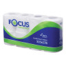 Бумага туалетная, спайка 8 шт., 2-слойная (8х16,2 м) Focus Economic Choice, белая, 5056378 по низкой цене оптом 