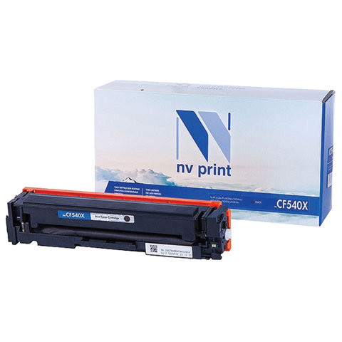 Картридж лазерный NV PRINT (NV-CF540X) для HP M254dw/M254nw/MFP M280nw/M281fdw, черный, ресурс 3200 страниц по низкой цене оптом 