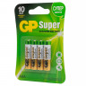 Батарейки КОМПЛЕКТ 4 шт., GP Super, AAA (LR03, 24А), алкалиновые, мизинчиковые, блистер, 24A-2CR4 по низкой цене оптом Краснодар, Москва, Уфа, Казань, Барнаул, Владивосток, Хабаровск, Сахалин, Красноярск, Екатеренбург, 