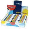Ластик MAPED (Франция) "Softy Mini", 39х18х12,5 мм, белый, прямоугольный, картонный держатель, 511780 по низкой цене оптом Краснодар, Москва, Уфа, Казань, Барнаул, Владивосток, Хабаровск, Сахалин, Красноярск, Екатеренбург, 