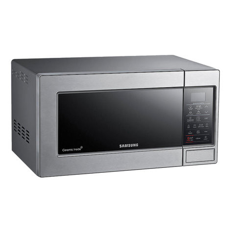 Микроволновая печь SAMSUNG GE83MRTS/BW, объем 23 л, мощность 800 Вт, сенсорное управление, гриль, серебристая по низкой цене оптом 