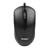 Мышь проводная SVEN RX-112, USB, 2 кнопки+1 колесо-кнопка, оптическая, черная, SV-03200112UB по низкой цене оптом Краснодар, Москва, Уфа, Казань, Барнаул, Владивосток, Хабаровск, Сахалин, Красноярск, Екатеренбург, 