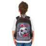 Рюкзак ПИФАГОР SCHOOL для начальной школы, Football, 38х28х14 см, 228821 по низкой цене оптом 