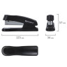 Степлер №24/6, 26/6 BRAUBERG "Standard+", до 30 листов, черный, 228608 по низкой цене оптом 