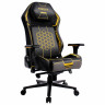 Кресло BRABIX PREMIUM "Tanos GM-180", мультиблок, 4D подлокотники, литой поролон, черное/желтое, 532953 по низкой цене оптом 