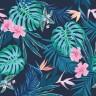 Бумага упаковочная мелованная 70х100 см ЗОЛОТАЯ СКАЗКА "Tropics", 5 дизайнов, 70 г/м2, 591593 по низкой цене оптом 