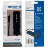 Хаб USB 3.1, 2xUSB, 2xType-C, с доп. пит. (Type-C), кабель Type-C 19 см, черный, GEMBIRD UHB-C425 по низкой цене оптом Краснодар, Москва, Уфа, Казань, Барнаул, Владивосток, Хабаровск, Сахалин, Красноярск, Екатеренбург, 
