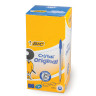 Ручка шариковая BIC "Cristal", СИНЯЯ, корпус прозрачный, узел 1 мм, линия письма 0,32 мм, 847898 по низкой цене оптом 