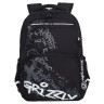 Рюкзак GRIZZLY школьный, анатомическая спинка, 2 отделения, для мальчиков, "BREAK DOWN", 39х28х20 см, RB-554-7/4 по низкой цене оптом 