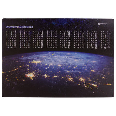 Настольное покрытие BRAUBERG, А3+, пластик, 46x33 см, "Space", 270402 по низкой цене оптом 