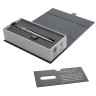 Ручка шариковая PARKER "Sonnet Core Stainless Steel GT", серебристый корпус, позолоченные детали, черная, 1931507 по низкой цене оптом 