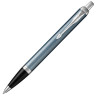 Ручка шариковая PARKER "IM Core Light Blue Grey CT", корпус серо-голубой лак, хромированные детали, синяя, 1931669 по низкой цене оптом 