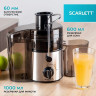 Соковыжималка SCARLETT SC-JE50S18, 800 Вт, стакан 0,6 л, емкость для жмыха 1 л, пластик, сталь/черный по низкой цене оптом Соковыжималка SCARLETT SC-JE50S18, 800 Вт, стакан 0,6 л, емкость для жмыха 1 л, пластик, сталь/черный по низкой цене оптом