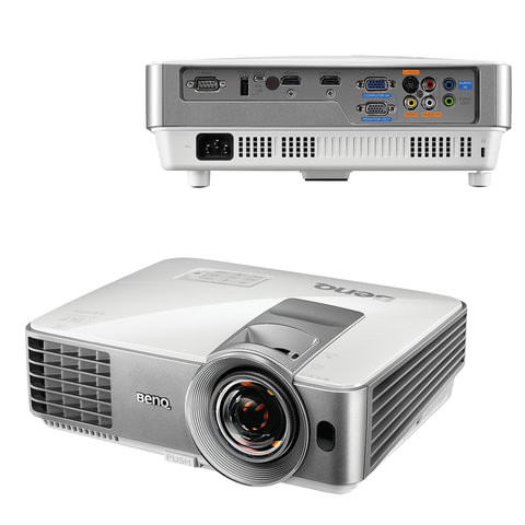 Проектор BENQ MS630ST, DLP, 800х600, 4:3, 3200 лм, 13000:1, короткофокусный, 2,6 кг, 9H.JDY77.13E по низкой цене оптом 