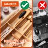 Капучинатор/вспениватель электрический с подставкой,питчером,трафаретами 4в1,черный,, 456181 по низкой цене оптом 