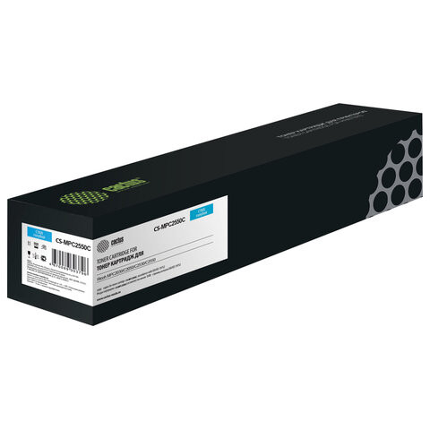 Картридж лазерный CACTUS (CS-MPC2550C) для Ricoh MPC2030/C2050/C2530/C2550, голубой, ресурс 5500 страниц по низкой цене оптом 