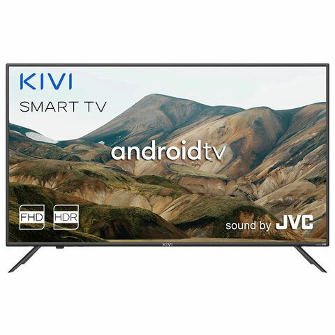 Телевизор KIVI 40F740LB, 40'' (101 см), 1920x1080, FullHD, 16:9, SmartTV, WiFi, черный по низкой цене оптом Краснодар, Москва, Уфа, Казань, Барнаул, Владивосток, Хабаровск, Сахалин, Красноярск, Екатеренбург, 