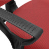 Кресло BRABIX "Prestige Ergo MG-311", регулируемая эргономичная спинка, ткань, красное, 532424