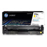 Картридж лазерный HP (W2412A) 216A для HP Color LaserJet M182n/M183fw, желтый, оригинальный, ресурс 850 страниц по низкой цене оптом 