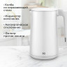 Чайник электрический с двойными стенками BQ (БИ-КЬЮ) KT1720P 1,5л, 2200Вт, белый, 86198280 по низкой цене оптом 