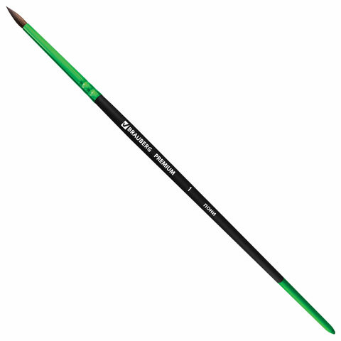 Кисть из ворса пони №1, BRAUBERG PREMIUM, 200980 по низкой цене оптом 