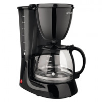 Кофеварка капельная SCARLETT SC-CM33007, 750 Вт, 1,25 л, антикапля, подогрев, пластик, черная, SC - CM33007