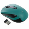 Мышь беспроводная DEFENDER #1 MM-605, USB, 2 кнопки + 1 колесо-кнопка, оптическая, зеленая, 52607 по низкой цене оптом 