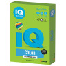 Бумага цветная IQ color, А4, 120 г/м2, 250 л., интенсив, ярко-зеленая, MA42 по низкой цене оптом 