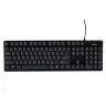 Клавиатура проводная SVEN Standard 301, USB, 104 клавиши, чёрная, SV-03100301UB по низкой цене оптом Краснодар, Москва, Уфа, Казань, Барнаул, Владивосток, Хабаровск, Сахалин, Красноярск, Екатеренбург, 