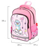 Рюкзак ПИФАГОР SCHOOL для начальной школы, Owl Princess, 38х28х14 см, 228826 по низкой цене оптом 