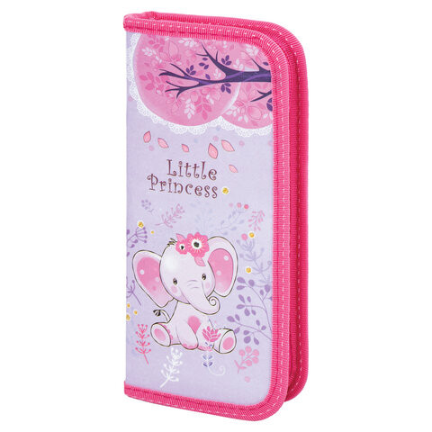 Пенал ПИФАГОР, 1 отделение, ламинированный картон, 19х9 см, "Little Princess", 229195 по низкой цене оптом 