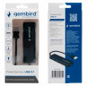 Хаб USB 3.1, 2хUSB, 2хType-C, с доп. пит. (Type-C), кабель USB 19 см, черный, GEMBIRD UHB-C415 по низкой цене оптом Краснодар, Москва, Уфа, Казань, Барнаул, Владивосток, Хабаровск, Сахалин, Красноярск, Екатеренбург, 