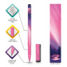 Ручка шариковая BRAUBERG SOFT TOUCH GRIP "STARS", СИНЯЯ, мягкое покрытие, узел 0,7 мм, 143715 по низкой цене оптом 