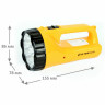 Фонарь аккумуляторный ULTRAFLASH 9хLED+12хLED, 2 режима, выдвижная вилка, заряд от сети, LED3816SM по низкой цене оптом 