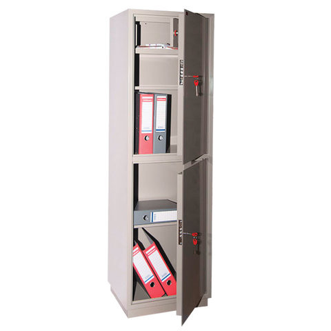 Шкаф металлический для документов КБС-032Т, 1550х470х390 мм, 48 кг, 2 отделения, сварной по низкой цене оптом Краснодар, Москва, Уфа, Казань, Барнаул, Владивосток, Хабаровск, Сахалин, Красноярск, Екатеренбург, 